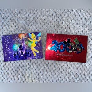 2006 Disney Tinker Bell and Iconic Mickey and Friends Holographic Postcards